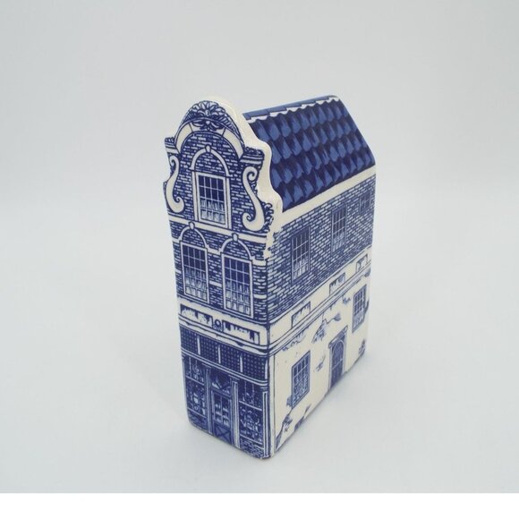 Delft Blue Canal House Hand Painted 17 Fantasie Gevel 1600 Made in Holland - Picture 3 of 8